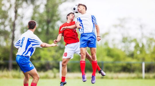 Soccer players report higher levels of despression
