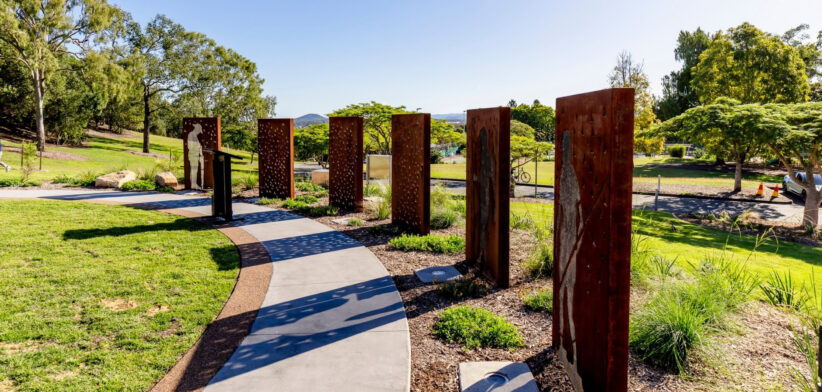 The Queens Park Ceremonial, Healing and Remembrance Place is Ipswich’s newest landmark.
