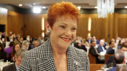Pauline Hanson, Leader of One Nation, Addresses National Press Club
