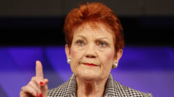 Pauline Hanson, Leader of One Nation, Addresses National Press Club