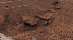 Mars Honeycomb landscape