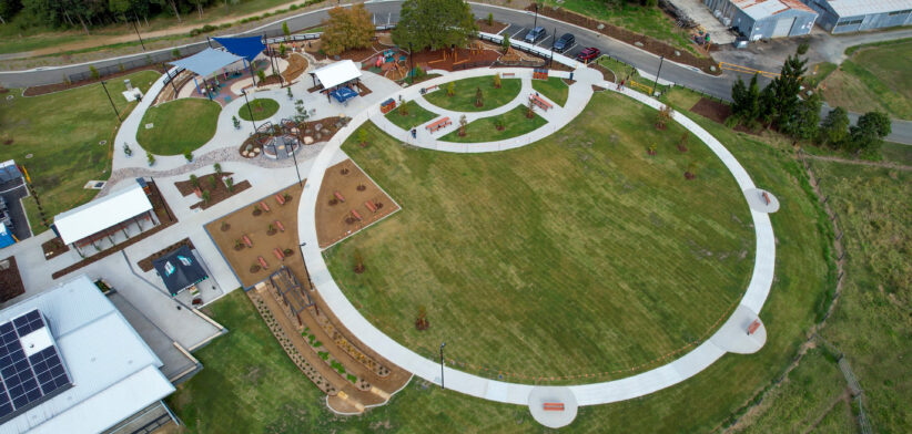 Samford Parklands Village Green aerial