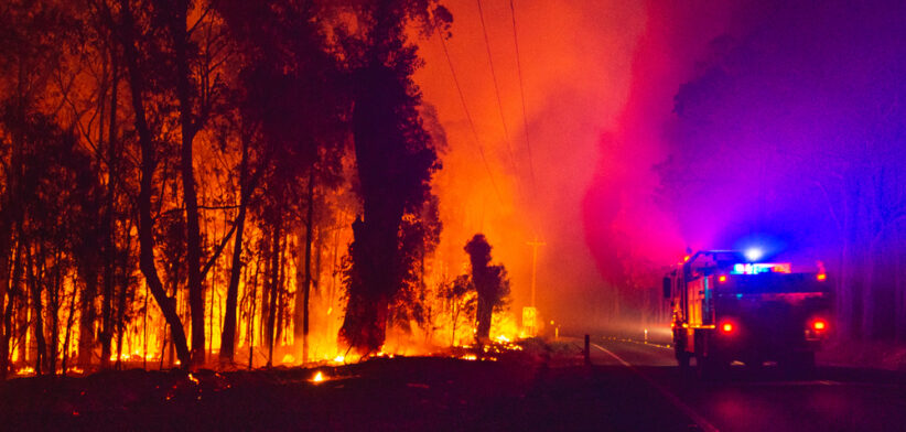 Green Wattle creek fire emergency