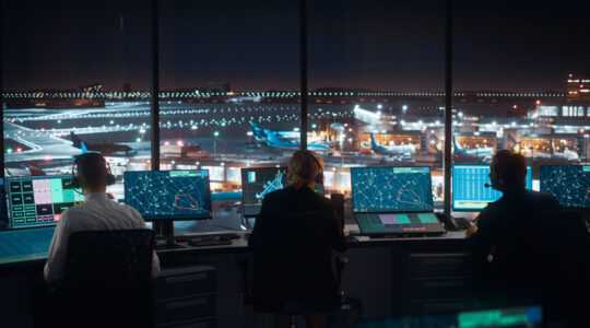 Air traffic controllers