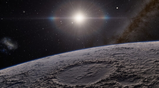 Moon and space