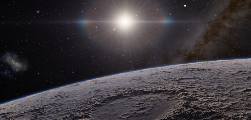 Moon and space