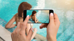 Secret pool filming
