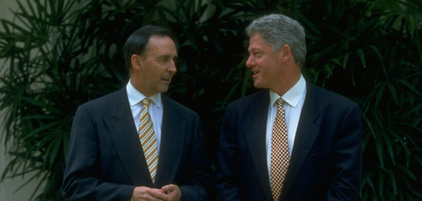 Paul Keating;William J. Clinton