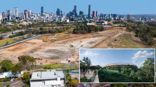 Preferred builders named for Brisbane Olympics stadium