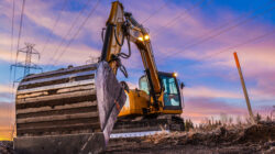 Excavator Powerlines