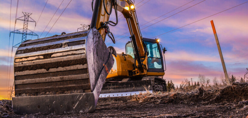 Excavator Powerlines
