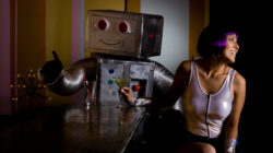 robot & spacegirl