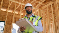 Construction Worker on a Work Site