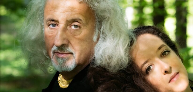 Cellist Mischa Maisky and daughter pianist Lily Maisky.