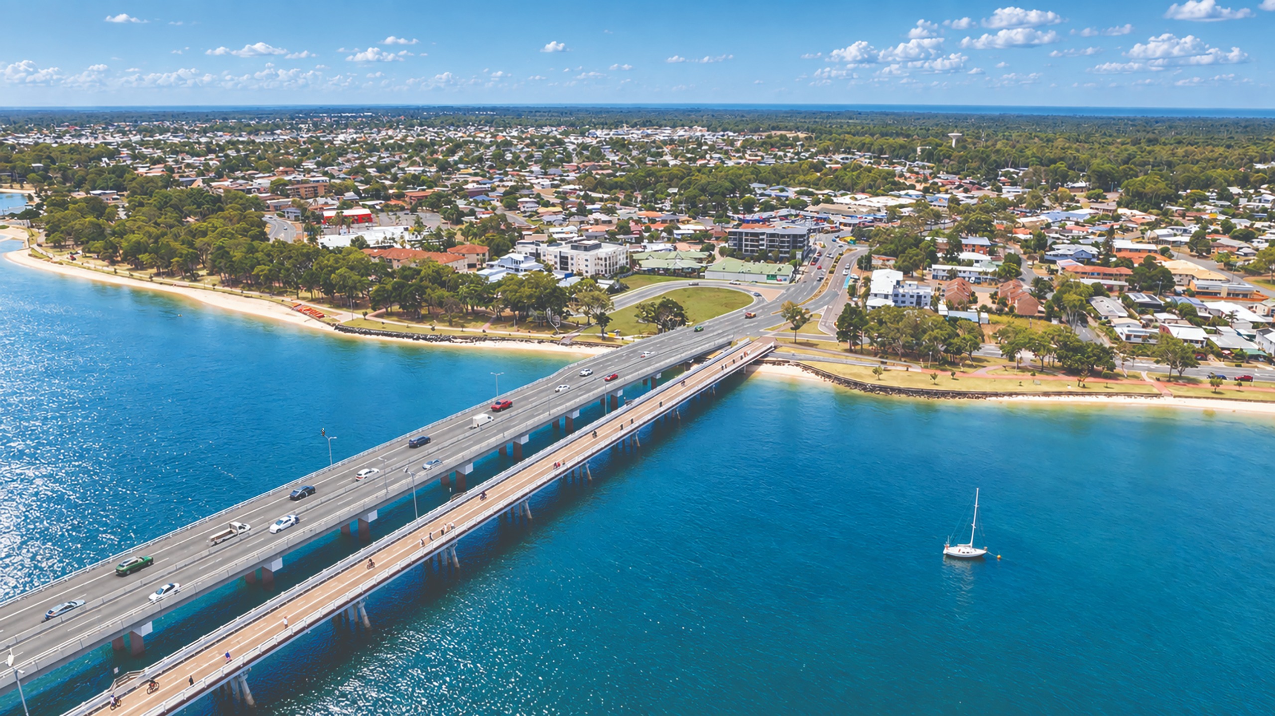 Detention Bridge Design Four-lane Bribie Island Bridge design unveiled – Newsreel