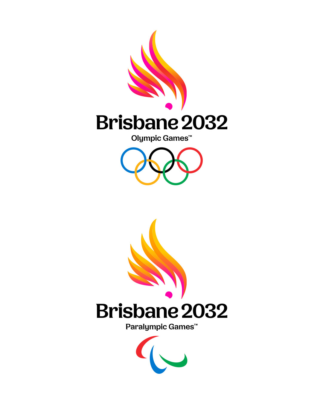Brisbane 2032 Emblems composite lock-up