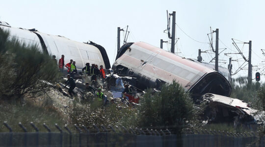 Train Crash Between Madrid And Seville