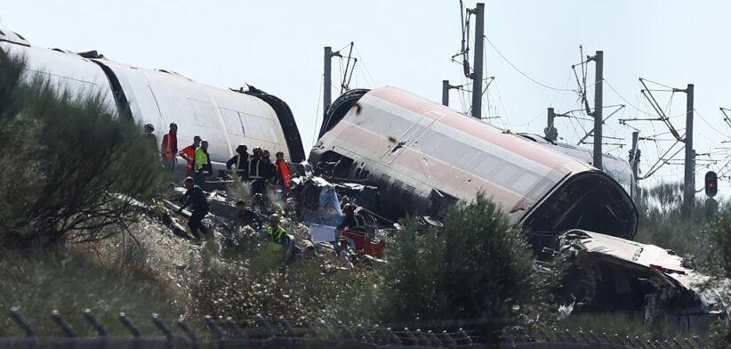 Train Crash Between Madrid And Seville