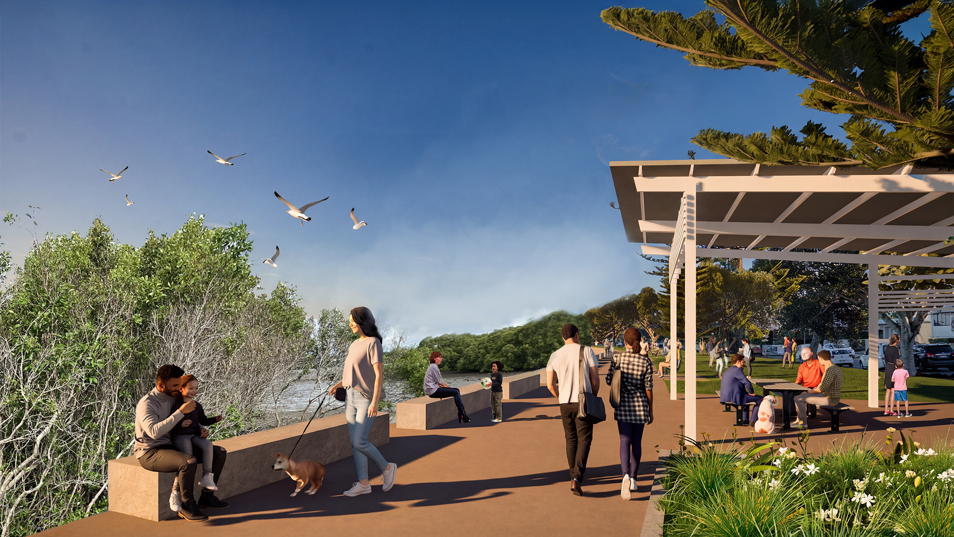 Lota foreshore artist impression