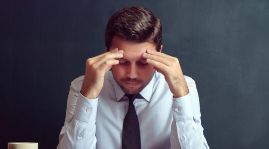 Depressed teacher