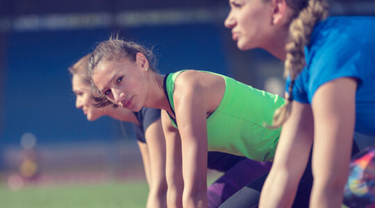 Women ready to race on track field