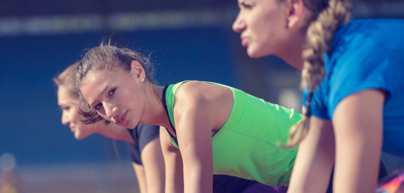 Women ready to race on track field
